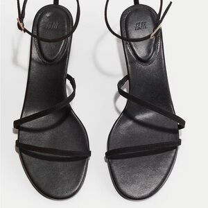 H&M Sleek Black Sandals